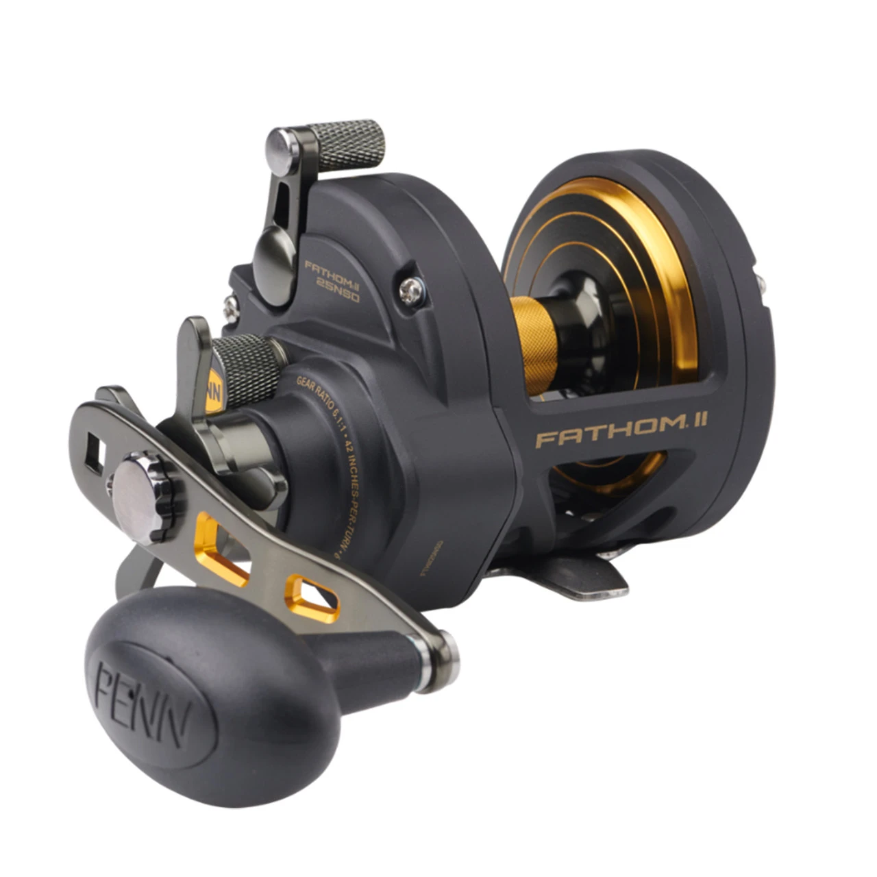 PENN FTHII25NSD Fathom II Star Drag Conventional Reel 3 PENN FTHII25NSD Fathom II Star Drag Conventional Reel