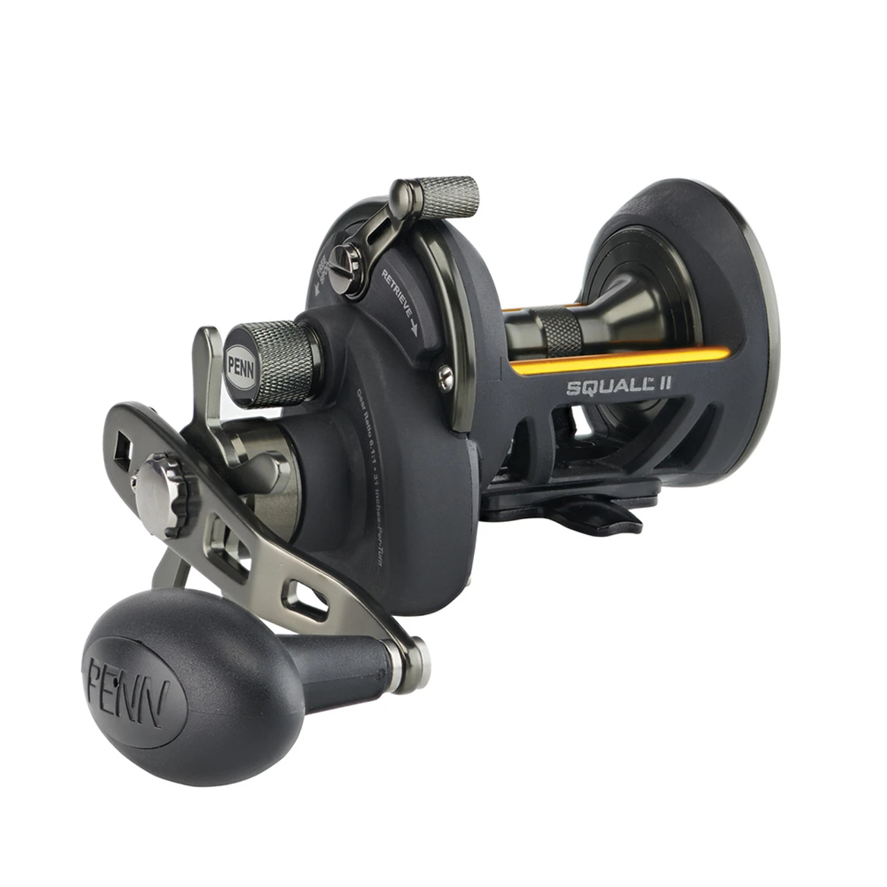 PENN Squall II Star Drag Conventional Reel - SQLII15SDCS 3 PENN Squall II Star Drag Conventional Reel - SQLII15SDCS